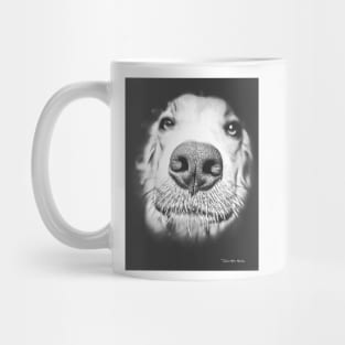 Man’s Best Friend – Black And White Mug